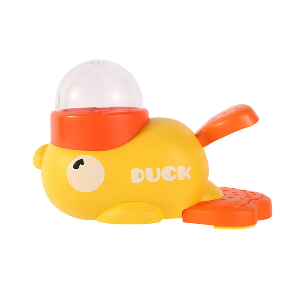 Dog Food Puzzle Toy Cartoon Duck Design Dog Puzzle Feeder Interactive Pet Food Treat Dispenser for Small & Medium Dogs
